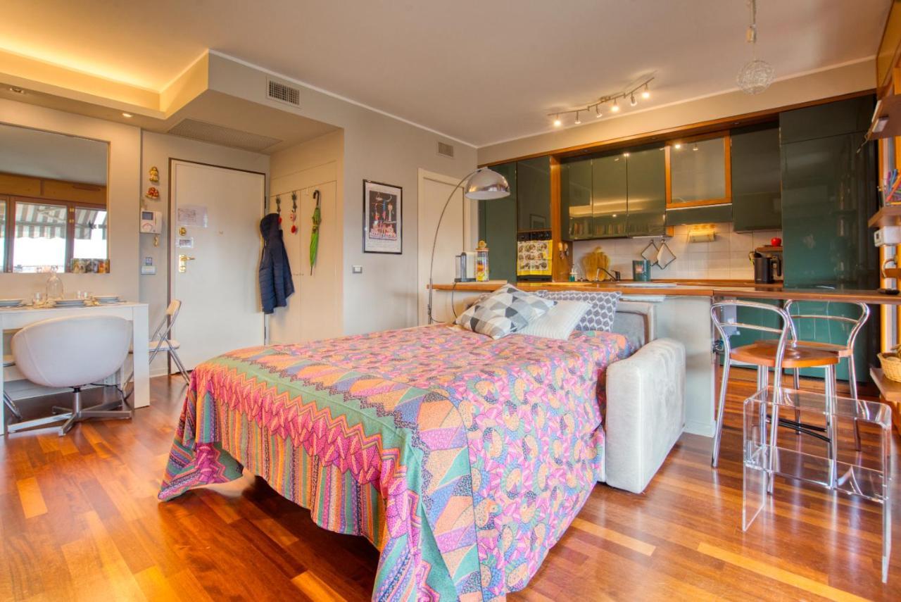 Caseospitali - Casa Di Bibi, Colorato Ed Elegante Bilocale Vicino Al Naviglio Martesana Per 4 Вимодроне Экстерьер фото